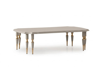 Salon de luxe Table basse de Salon Design Meubles de salon Table basse Couleur Beige nouveau