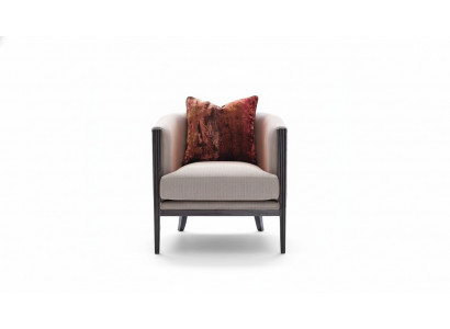 Fauteuil à oreilles en tissu gris, siège fauteuil cocktail, fauteuil de relaxation design