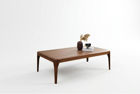 Table basse Table basse Table de canapé Salon Table d'appoint Bois Marron