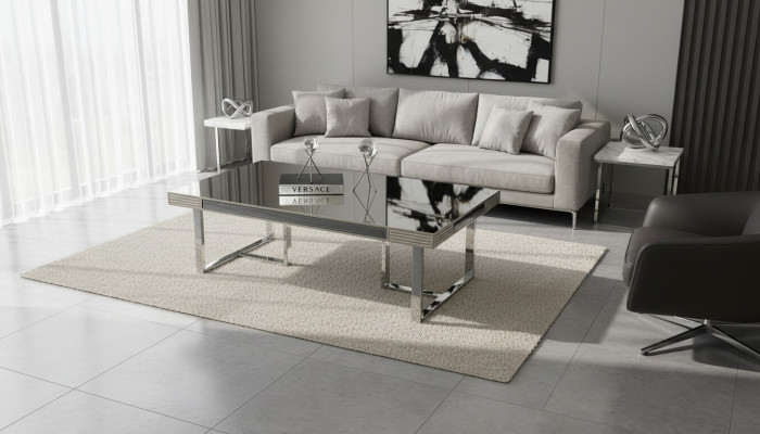 Table basse Table de salon Table basse Table de canapé Table basse Table de salon Gris