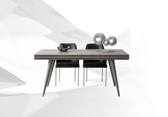 Mobilier de salle à manger Coin repas Table à manger Ensemble de salle à manger Table à manger Chaises 9pcs Gris