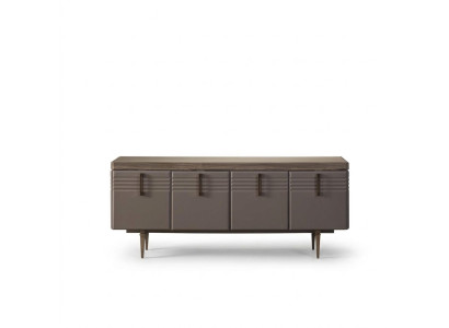 Buffet Buffet Armoire en bois Commode Armoire Bois Gris Salon