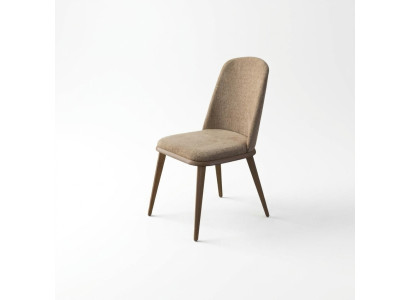 Group Chairs Kitchen chairs Dining chairs Set 6pcs Wood Fabric Chaises de groupe Chaises de cuisine Chaises de salle à manger Ensemble 6 pièces Bois Tissu