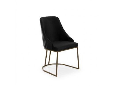 Chaises de groupe Chaises de cuisine Chaises de salle à manger Noires 6 pièces Tissu moderne
