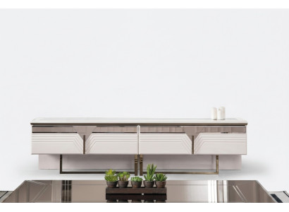 Buffet télé armoire TV basse meuble TV meuble bois armoire en bois blanc design