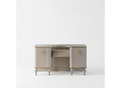 Table de maquillage beige Designer Coiffeuse Chambre Mobilier exclusif