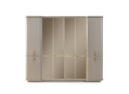 Armoire Beige Armoire Chambre Armoire en Bois Mobilier