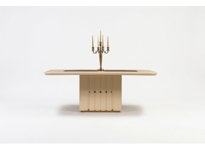Table de salle à manger moderne Tables en bois de designer Salle à manger Mobilier luxueux
