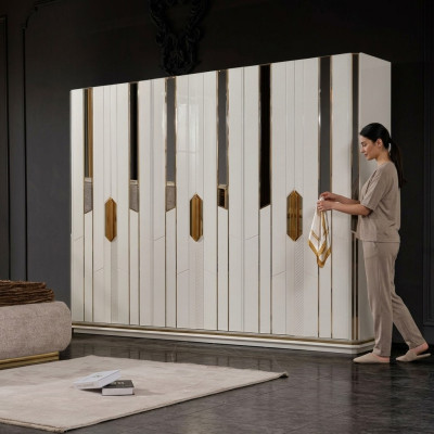 Armoire Armoire en bois Armoire moderne Armoire blanche