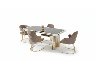 Table à manger Table de salle à manger Table à manger Table en bois Table blanche Salle à manger en bois