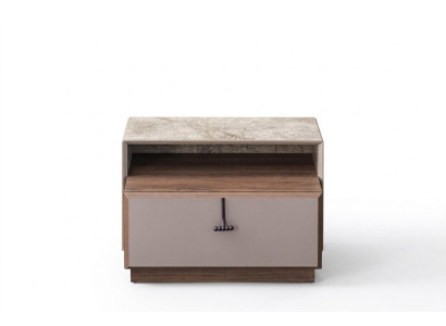 Groupe Tables de chevet Table de nuit Tables de nuit Tables d'appoint Gris