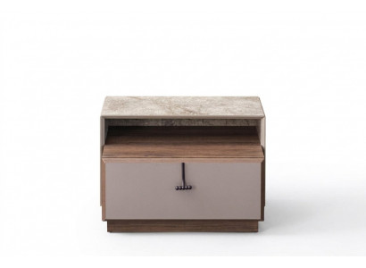 Groupe Tables de chevet Table de nuit Tables de nuit Tables d'appoint Gris