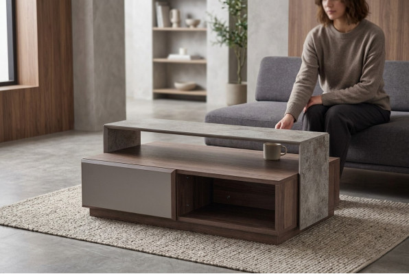 Table basse Table basse Table basse Table d'appoint Table Salon Gris
