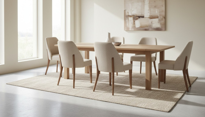 Chaises de salle à manger Chaises de cuisine Ensemble de chaises en bois 6 pièces Chaises bois Gris