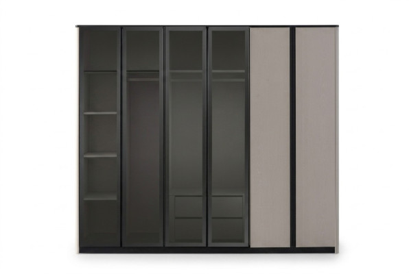 Armoire en bois Armoire Armoire Armoire Moderne Gris