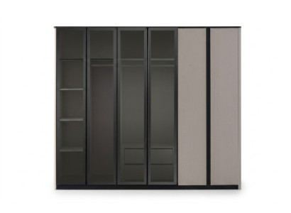 Armoire en bois Armoire Armoire Armoire Moderne Gris