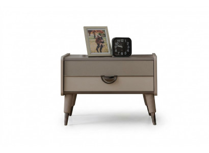 Groupe Table de chevet Table de nuit Tables de chevet Tables d'appoint Gris