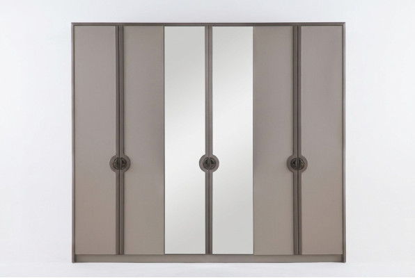 Armoire Armoire Armoire Moderne Armoire en Bois Gris