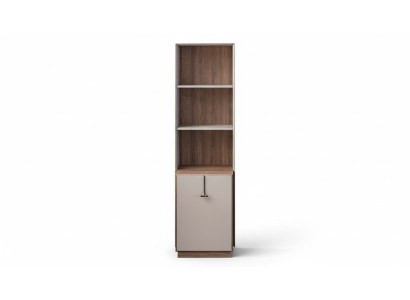 Étagère sur pied de designer moderne Beige Étagères de bureau Bibliothèque