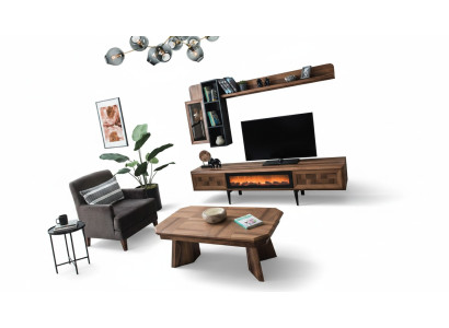 Salle de séjour Suite exclusive Designer TV basse Télévision Table basse