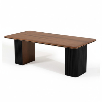Table de salle à manger Table à manger Table à manger Table en bois Bois Marron Salle à manger