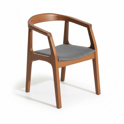 Suite de chaises de salle à manger Chaises de cuisine Ensemble de chaises en bois 6 chaises marron