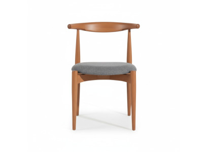 Chaise de salle à manger chaise en bois chaise de cuisine sans accoudoirs bois brun meubles