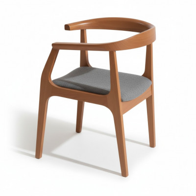 Chaises Ensemble de sièges Chaises de salle à manger Chaises de cuisine Chaises en bois marron 4 pièces