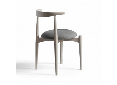 Ensemble de sièges Chaises de cuisine Chaises de salle à manger Chaises en bois 4 pièces Chaises beige.