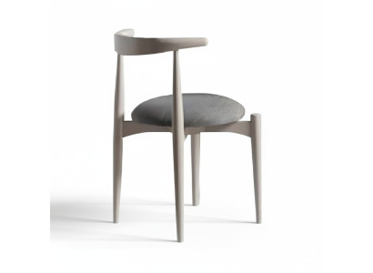 Ensemble de sièges Chaises de cuisine Chaises de salle à manger Chaises en bois 4 pièces Chaises beige.