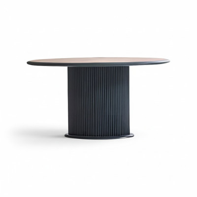 Table en bois Table de salle à manger Table à manger 140 cm Table bois Gris Salle à manger