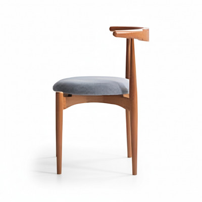 Groupe Braun Chaises de cuisine Chaises de salle à manger Ensemble de chaises en bois 4 chaises