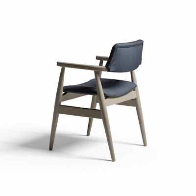 Ensemble de sièges Chaises de salle à manger Salle à manger Chaises rembourrées Gris 6 pièces Chaises.