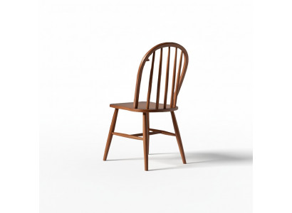 Chaises de salle à manger Groupe de chaises en bois Chaises de cuisine Ensemble de 4 pièces Bois brun