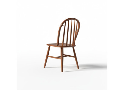 Chaises de salle à manger Groupe de chaises en bois Chaises de cuisine Ensemble de 4 pièces Bois brun