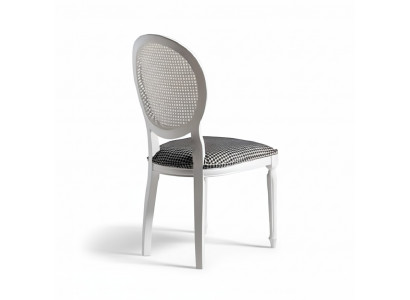 Suite de chaises de salle à manger Chaises rembourrées Chaises de cuisine Ensemble de 4 pièces Blanc Bois