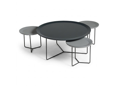 Table basse Table basse Groupe Table basse Table de canapé Table d'appoint Table noire