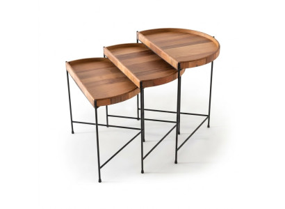 Table basse Braun e Complète e Tables d'appoint Tables de canapé Tables à café
