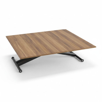Table à manger Table basse Table extensible Bois Marron Table basse 120 cm