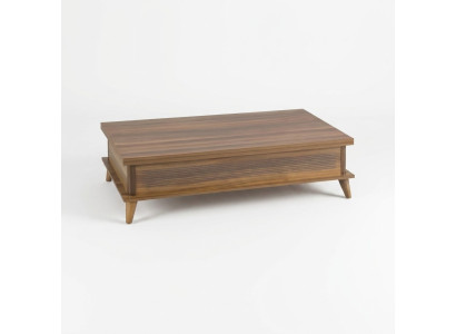 Table basse Table basse extensible Table à manger Table Bois Marron Meubles