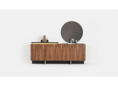 Buffet Sideboard Armoire Buffet en bois Armoire Bois Marron Commode Meubles