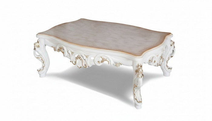 Table basse Table Designer Table d'appoint 130x80 Tables basses Tables Baroque