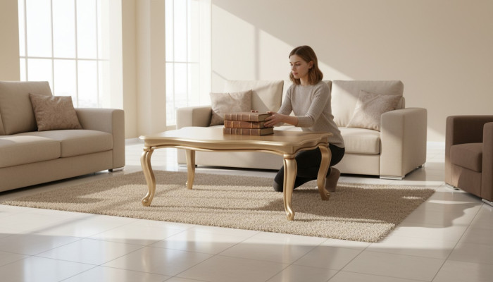 Table en bois de luxe moderne en design en bois moderne en bois de design en or