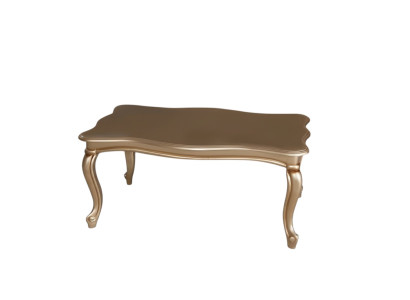 Table en bois de luxe moderne en design en bois moderne en bois de design en or
