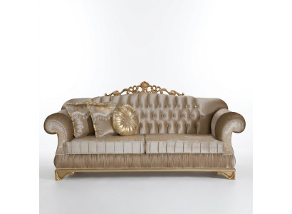 Canapé confortable de style classique avec un design et une décoration uniques.