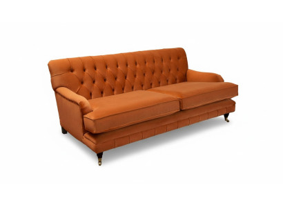 Chesterfield Design Canapé de luxe Rembourrage Siège Suite Textile nouveau