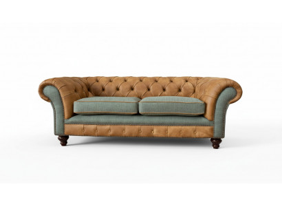 Canapé 3 places Design Tapisseries Canapés Cuir Relax Chesterfield Trois places