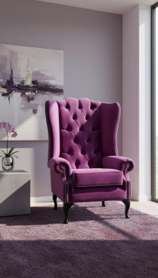 Chesterfield Fauteuil Design Rembourrage Canapé Fauteuil Ailes Canapés 1 Place