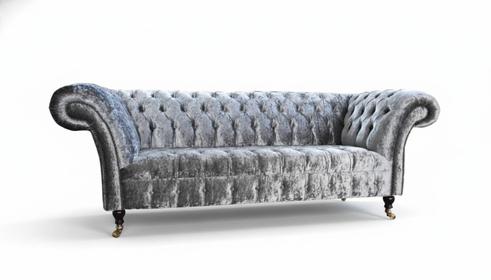 Canapé 3 places Chesterfield Design Revêtement de canapé Canapé Séjours Grand XXL