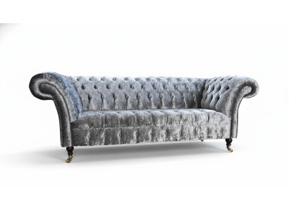 Canapé 3 places Chesterfield Design Revêtement de canapé Canapé Séjours Grand XXL